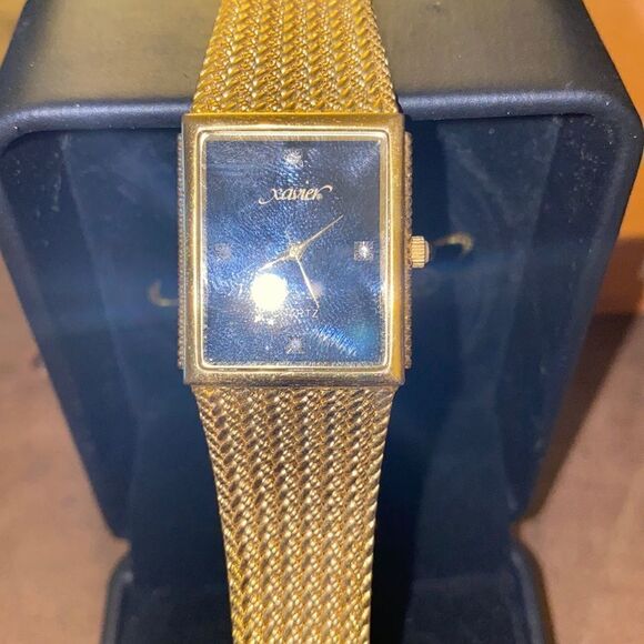 Woman’s Vintage Xavier Masterpiece Genuine Diamond - Picture 1 of 7